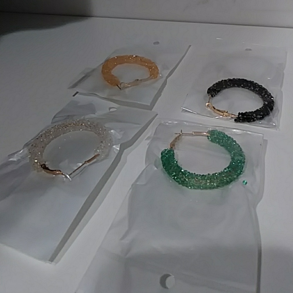Hoop earrings